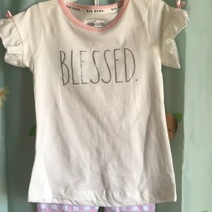 Rae Dunn two piece legging set